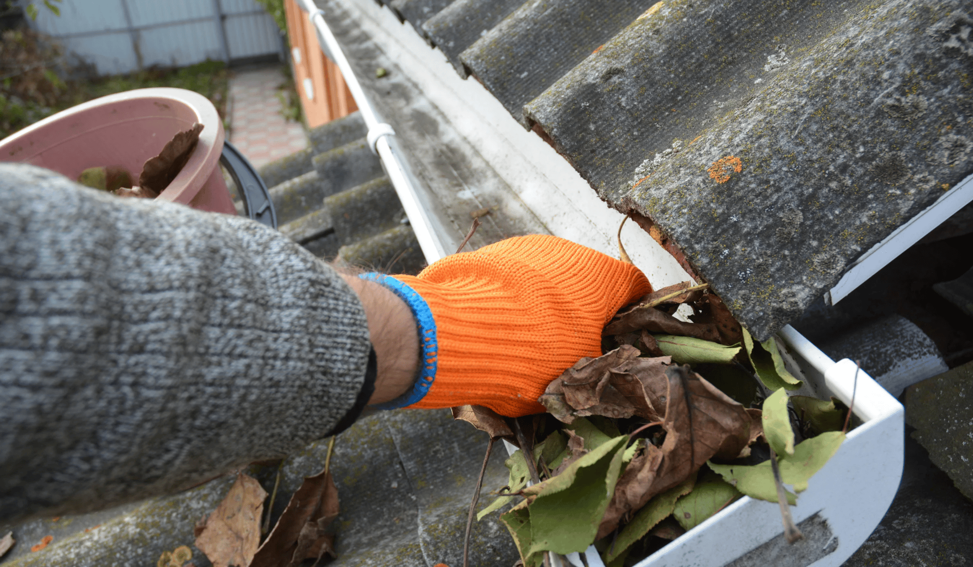 BrightWave Image - Rain Gutter